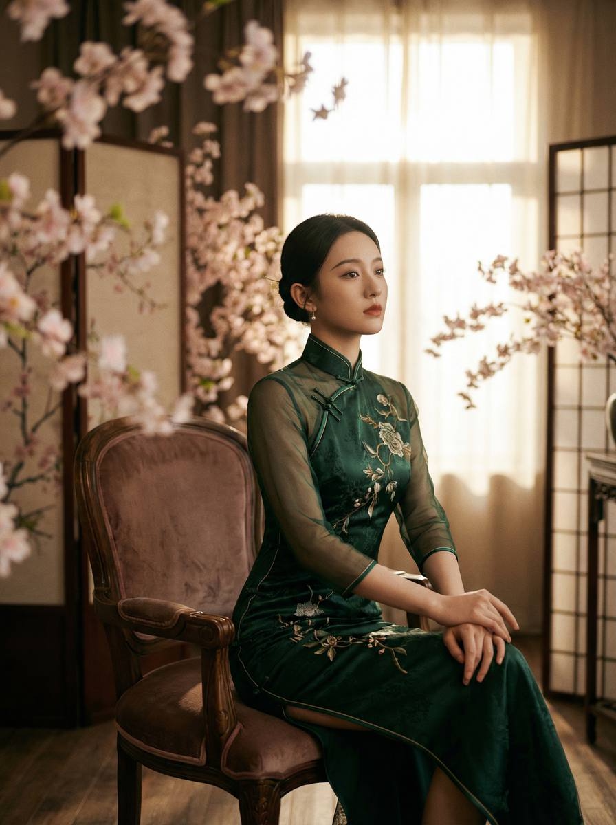 脸书成人旗袍写真视频拍摄记录